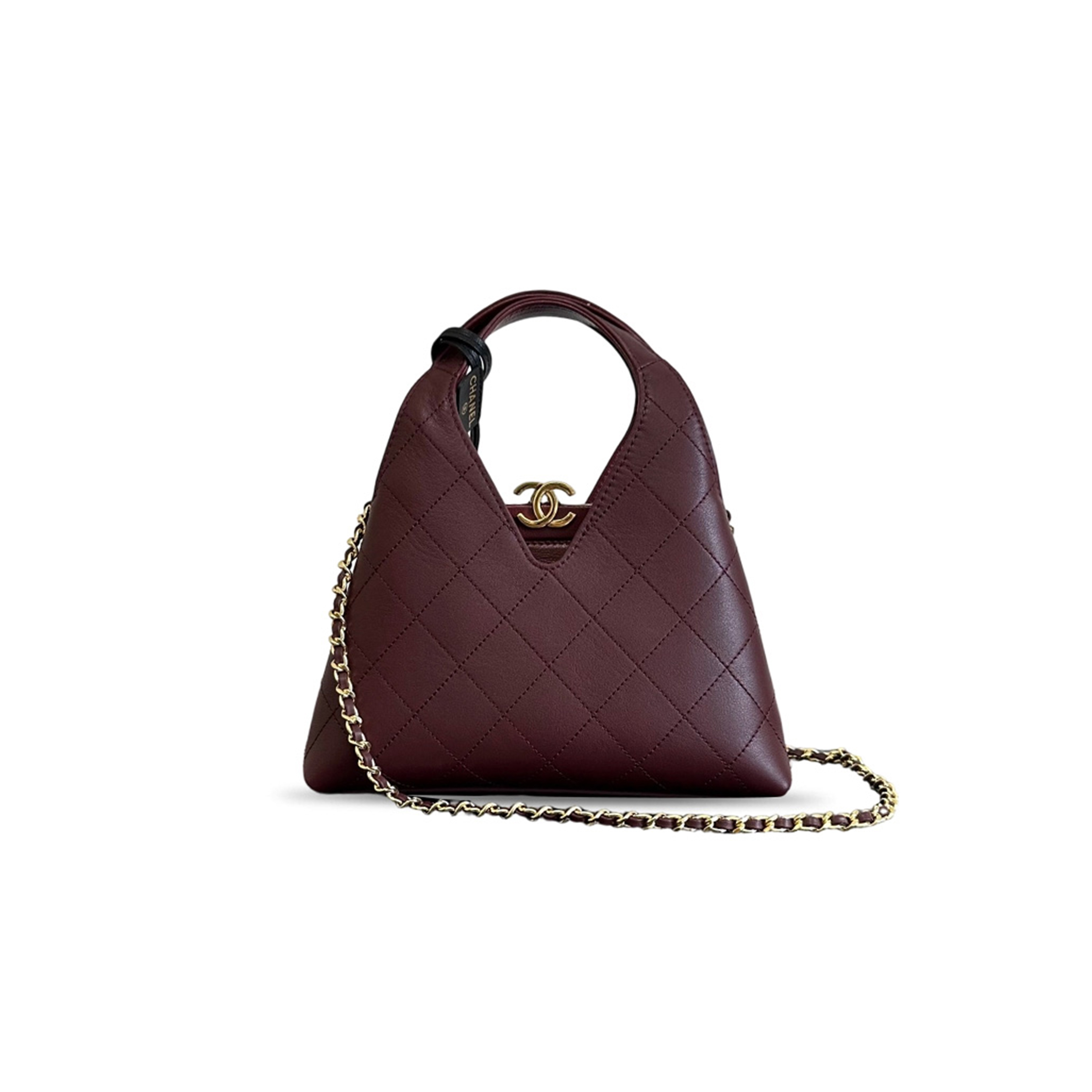 CHANEL MASTER CALFSKIN CHIC LADY SMALL SHOPPING TOTE (23*23*7cm)